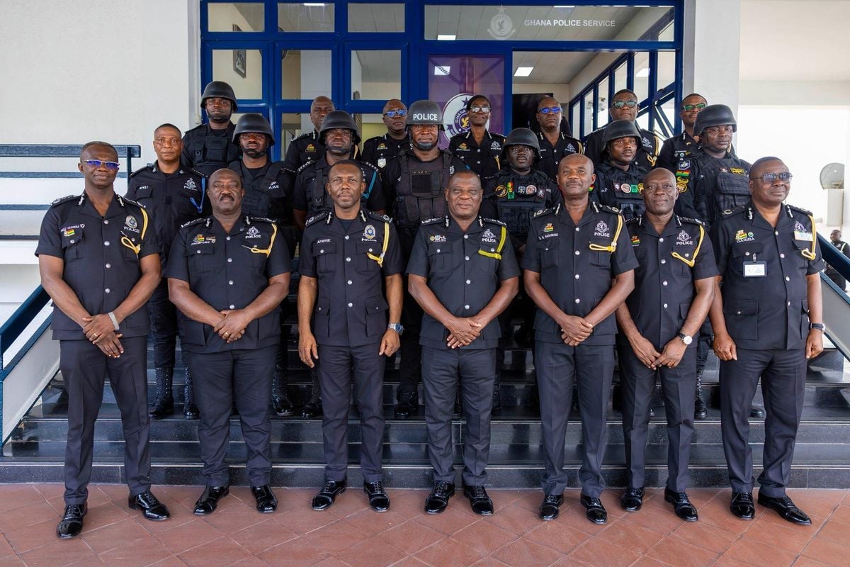IGP promotes 7 police officers for role in Tema anti-robbery operation